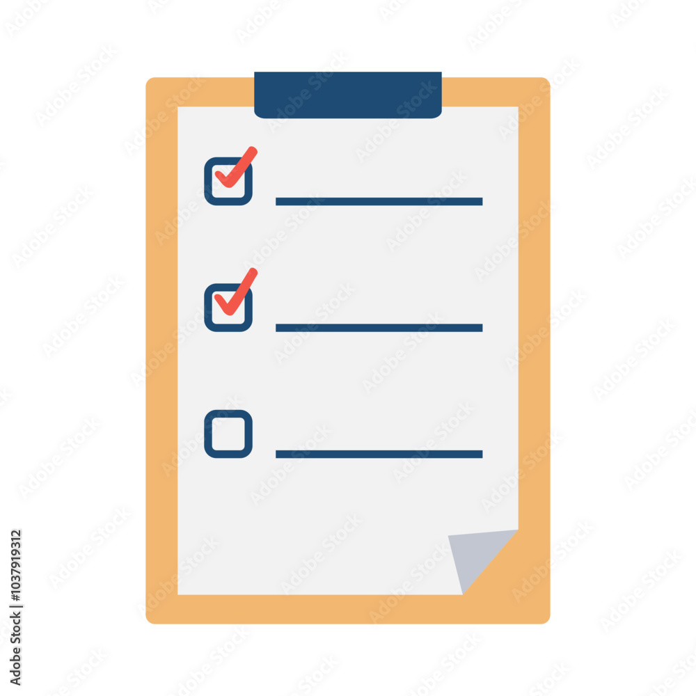 Clipboard list Clipboard list