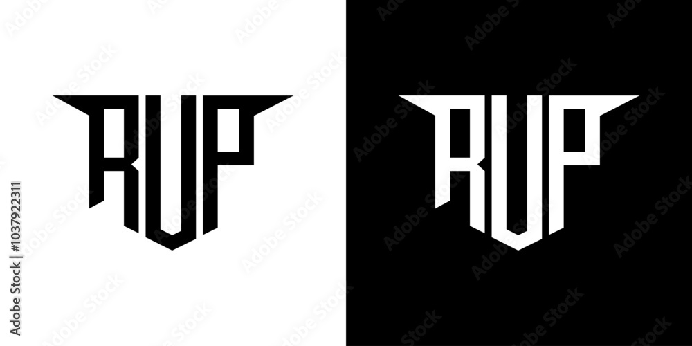 RUP letter logo design with white background in illustrator, vector logo modern alphabet font overlap style, calligraphy designs for logo, Poster, Invitation, etc. RUP letter logo design with white background in illustrator, vector logo modern alphabet font overlap style, calligraphy designs for logo, Poster, Invitation, etc.