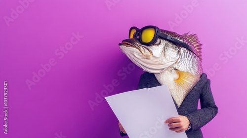 Sardine Business Attire with Playful Twist