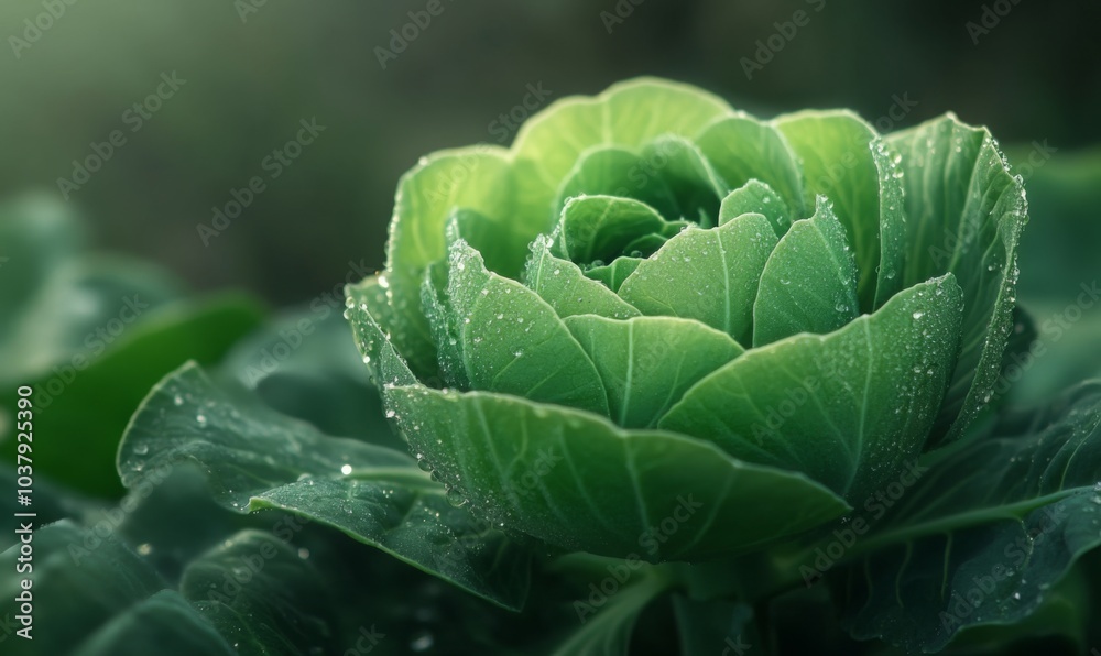 Fototapeta premium Cabbage plant