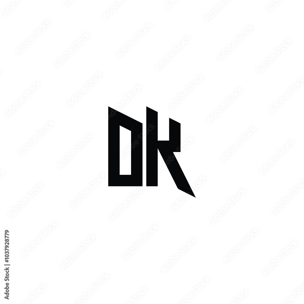 DK monogram logo design letter text name symbol monochrome logotype alphabet character simple logo DK monogram logo design letter text name symbol monochrome logotype alphabet character simple logo