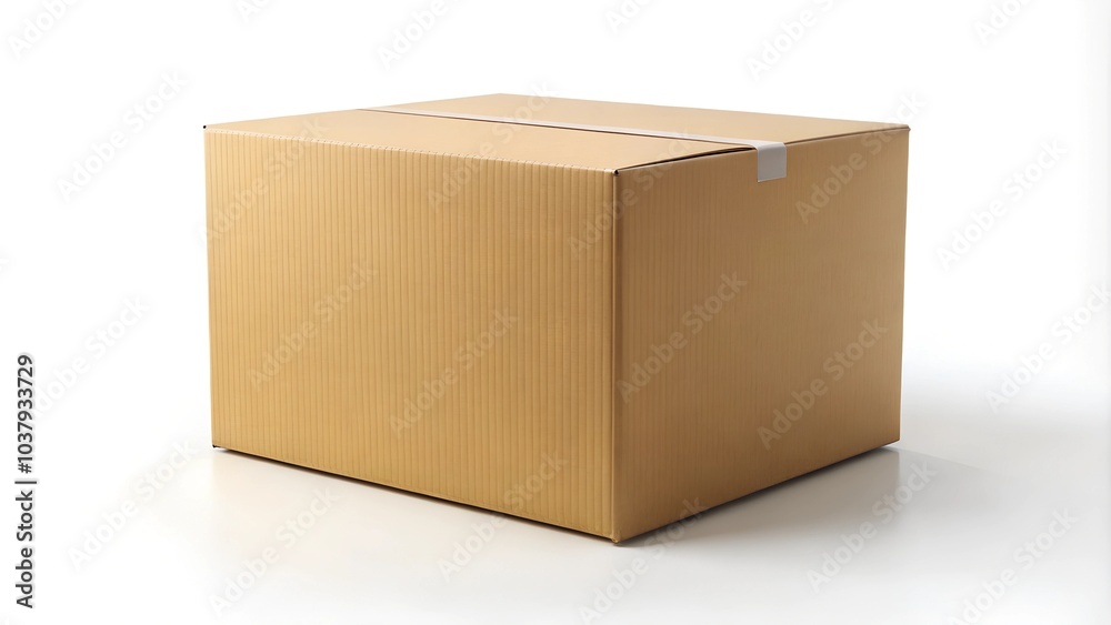delivery box cardboard box isolated on white delivery box cardboard box isolated on white
