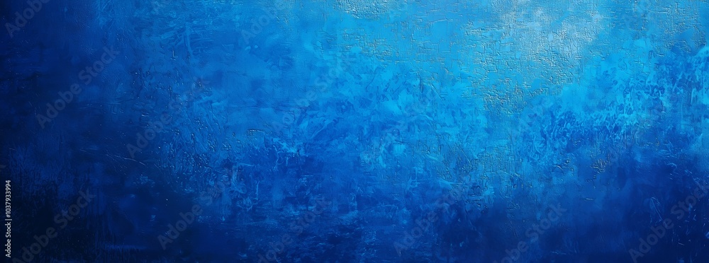 Tranquil Blues Captured in an Abstract Ocean Painting Tranquil Blues Captured in an Abstract Ocean Painting