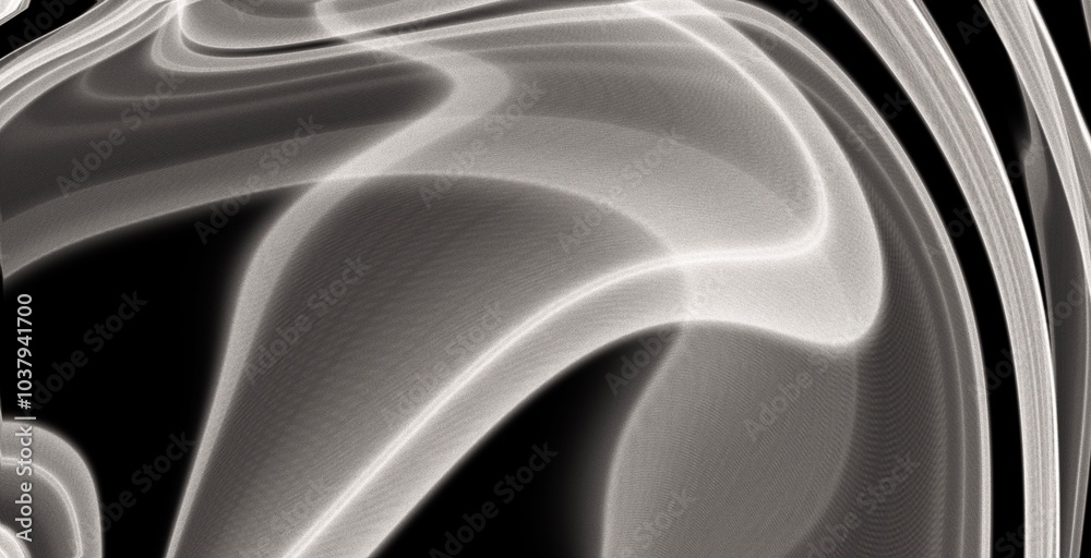 Fototapeta premium Abstract silver luxury waves marble liquid texture design silk light backgrounds