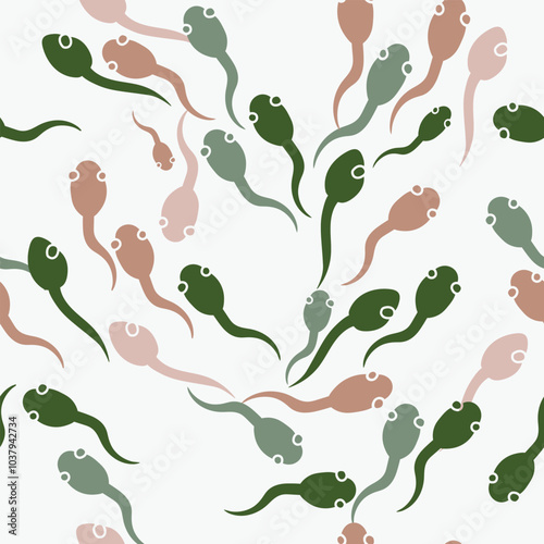 lizard design, seamless pattern for decorating all fashion designs, fabrics, wallpapers and prints. on a light background