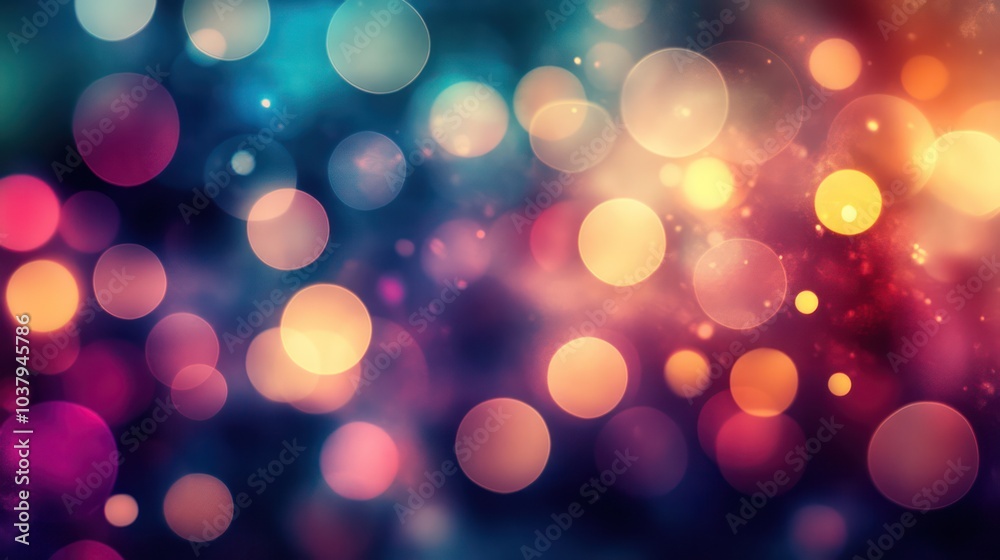 A colorful background with many small circles A colorful background with many small circles