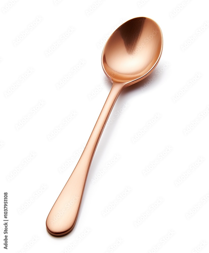 A spoon. Isolated on white background  