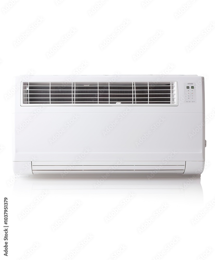 An air condition. Isolated on white background An air condition. Isolated on white background