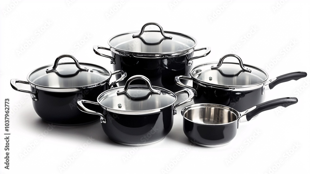 A sleek, non-toxic cookware collection showcased against a pristine backdrop, highlighting safe culinary choices for health-minded cooks and families. A sleek, non-toxic cookware collection showcased against a pristine backdrop, highlighting safe culinary choices for health-minded cooks and families.