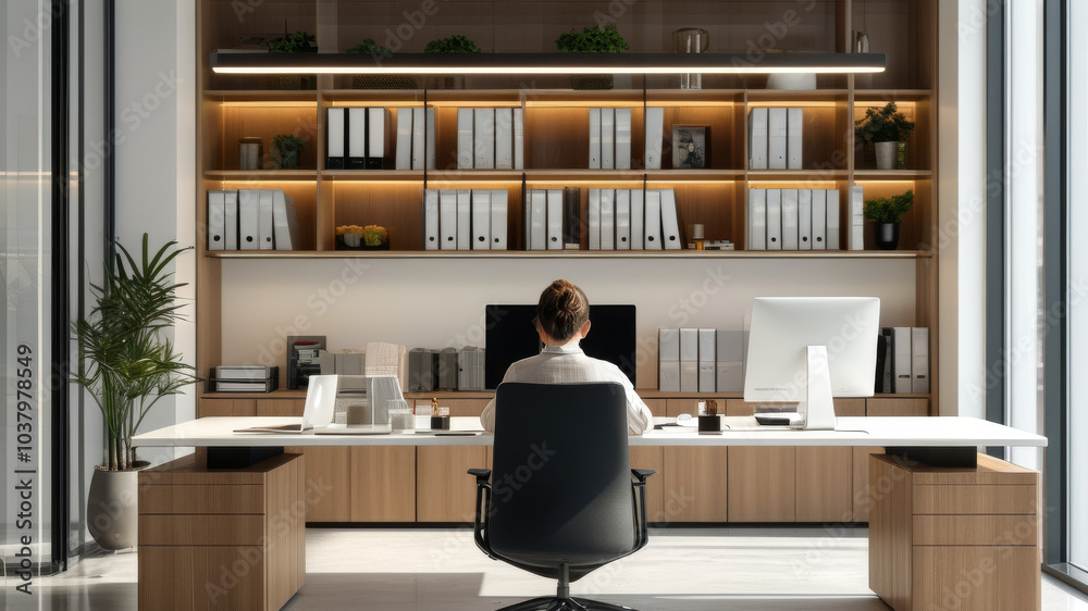 Modern office interior Modern office interior