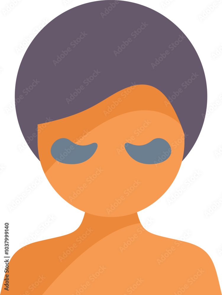 Woman enjoying a skincare routine with under eye patches, promoting beauty and self care Woman enjoying a skincare routine with under eye patches, promoting beauty and self care