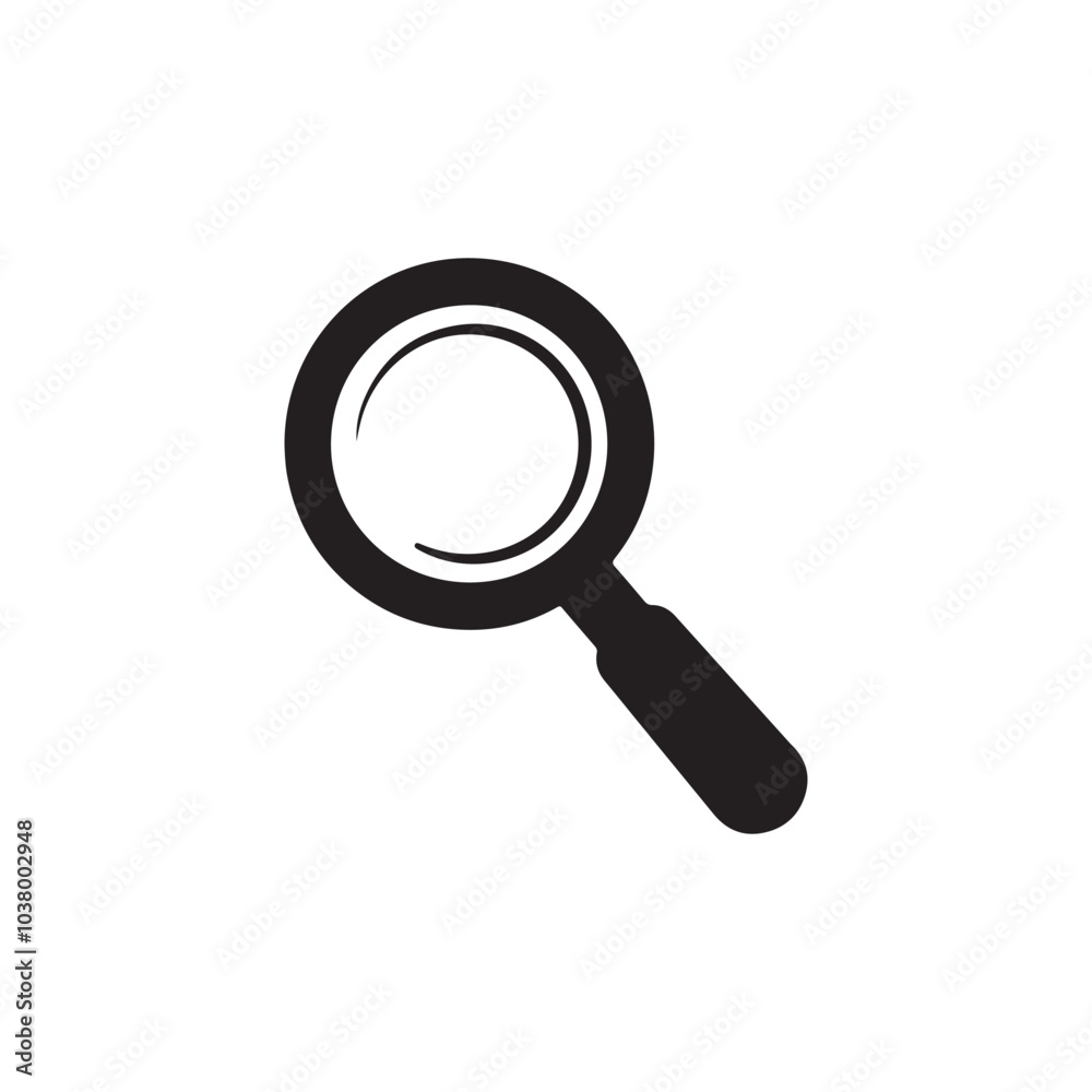 Black search icon design Black search icon design