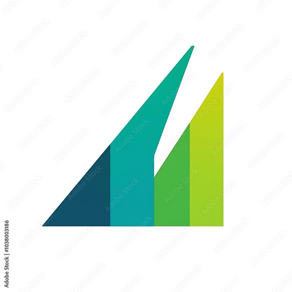 A stylized logo featuring sharp geometric shapes in varying shades of blue and green. A stylized logo featuring sharp geometric shapes in varying shades of blue and green.