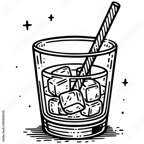 G for glass, child coloring book 