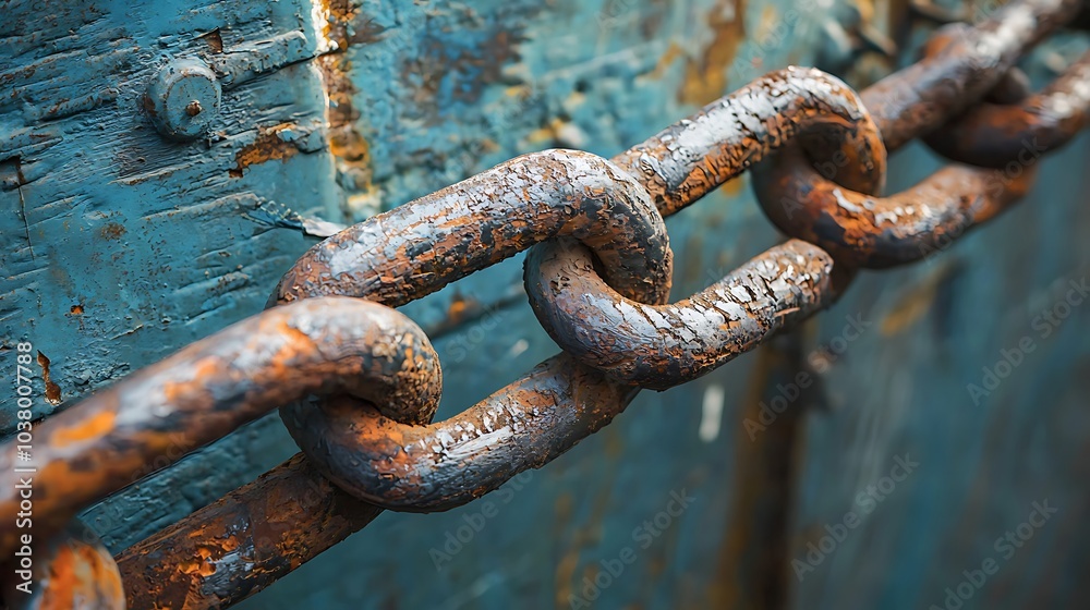 Visualizing the concept of locked down trade the symbolism of chains and restraints in economic contexts Visualizing the concept of locked down trade the symbolism of chains and restraints in economic contexts