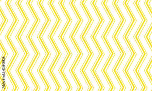 abstract yellow thin line wave pattern can be used background.