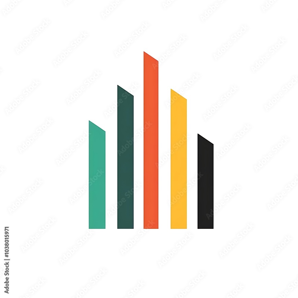 A minimalist graphic featuring vertical bars in various colors, suggesting growth or data visualization. A minimalist graphic featuring vertical bars in various colors, suggesting growth or data visualization.