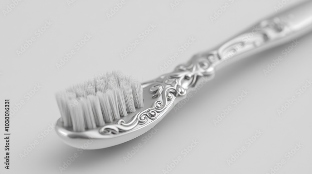 Toothbrush on Table Toothbrush on Table