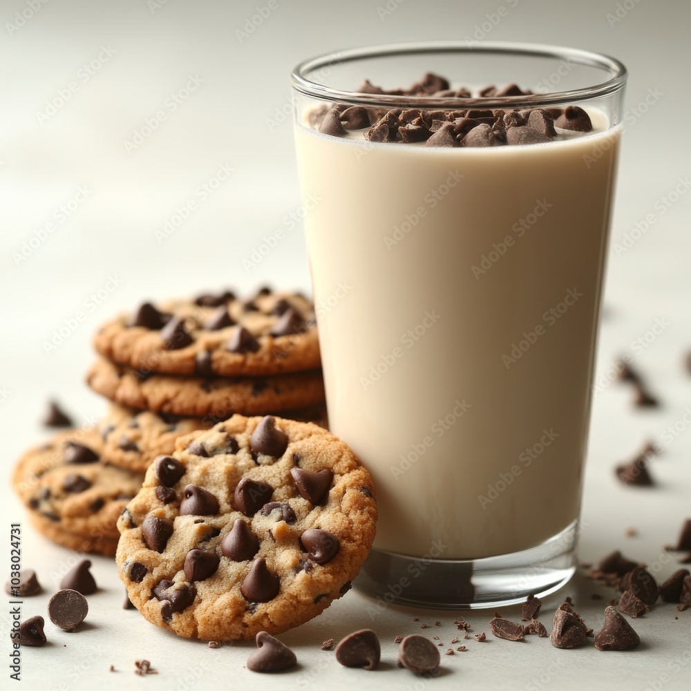 Chocolate Chip Cookies and Milk: A Classic Treat Chocolate Chip Cookies and Milk: A Classic Treat