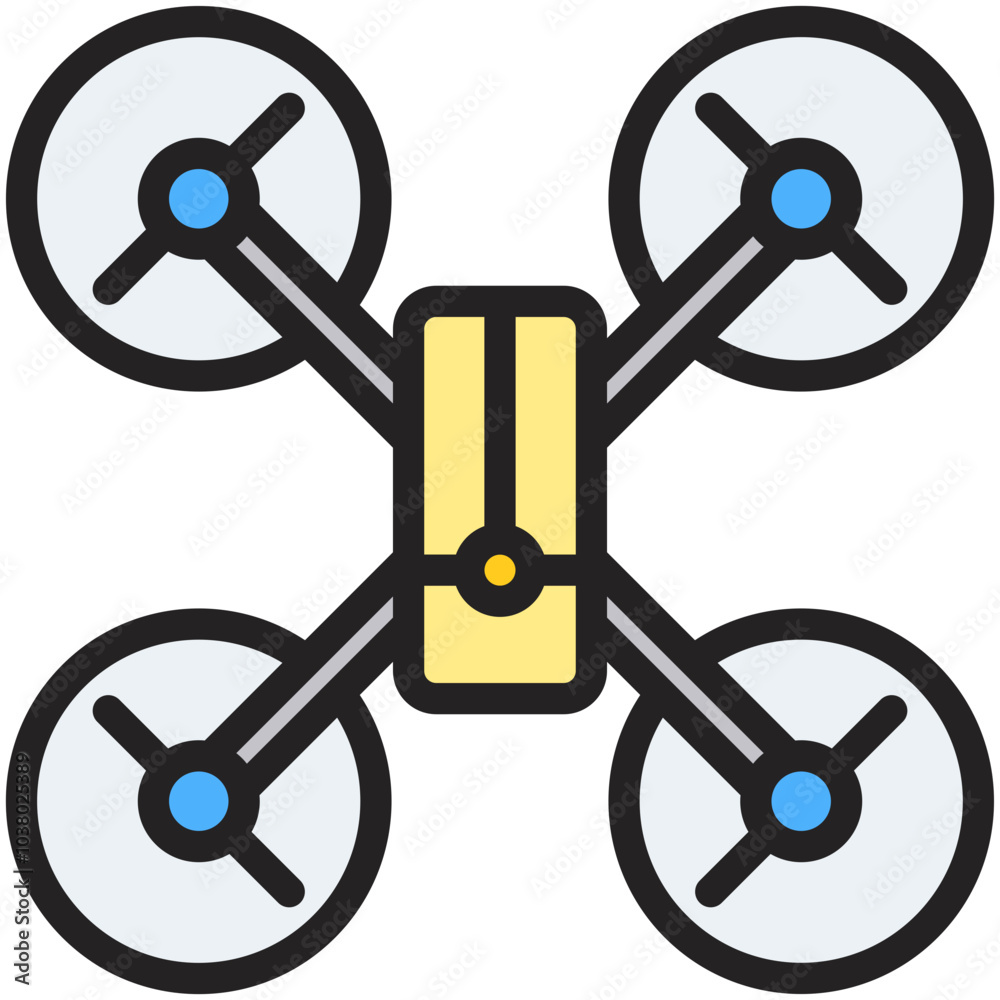 Quadrocopter Icon Quadrocopter Icon