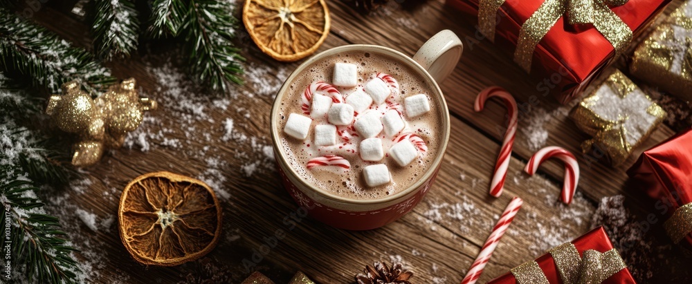 The Hot Chocolate with Marshmallows The Hot Chocolate with Marshmallows