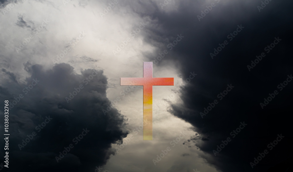 Cross christian god religion on clouds background, jesus church worship pray catholic grace christ, symbols christ love holy spiritual hope peach victory spirit meditation catholicism crucifix trush. Cross christian god religion on clouds background, jesus church worship pray catholic grace christ, symbols christ love holy spiritual hope peach victory spirit meditation catholicism crucifix trush.