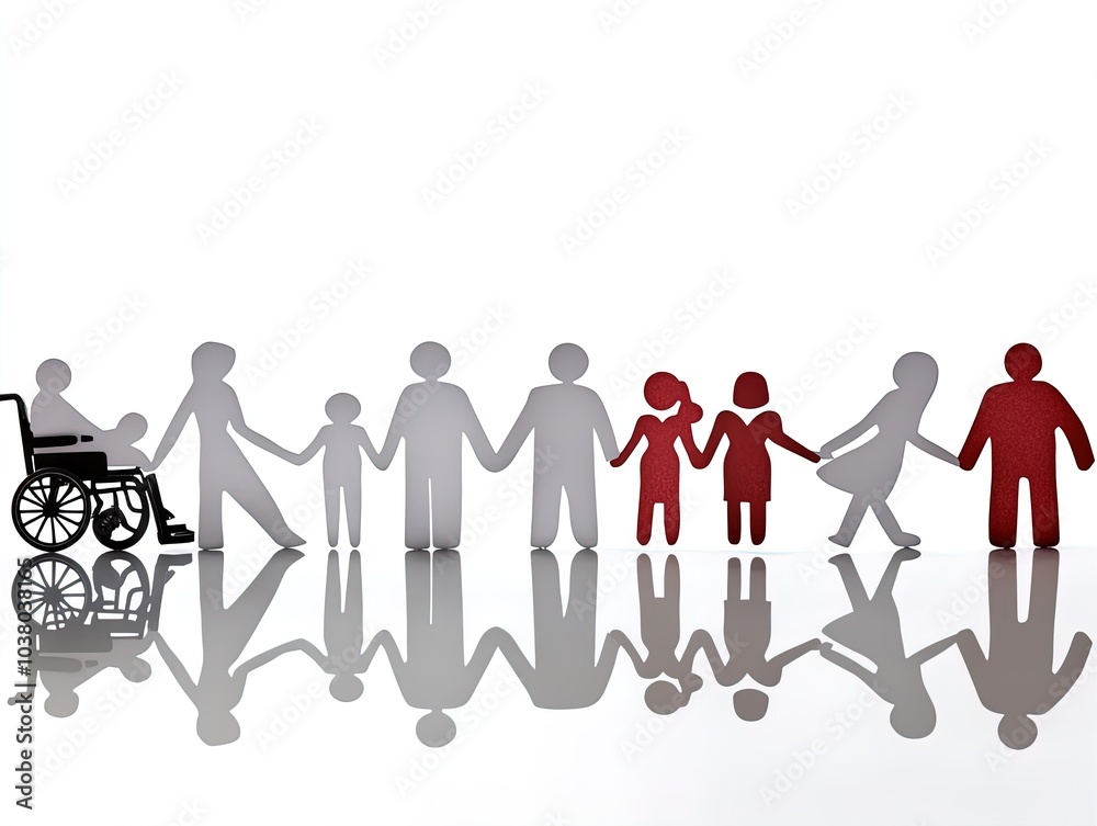 Empowering Family Support: A Diverse Representation of Inclusivity for Sports Interiors - Posters Featuring Unity in Action with Varied Human Figures on Reflective Surface Empowering Family Support: A Diverse Representation of Inclusivity for Sports Interiors - Posters Featuring Unity in Action with Varied Human Figures on Reflective Surface