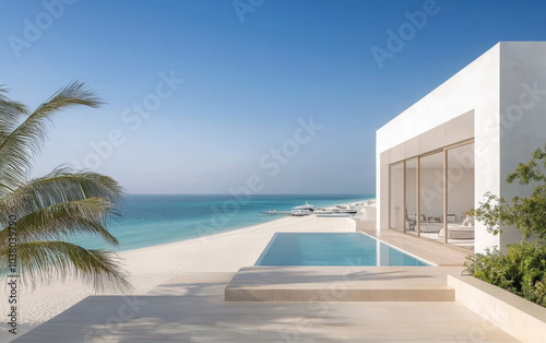 Summer vacation home by the sea