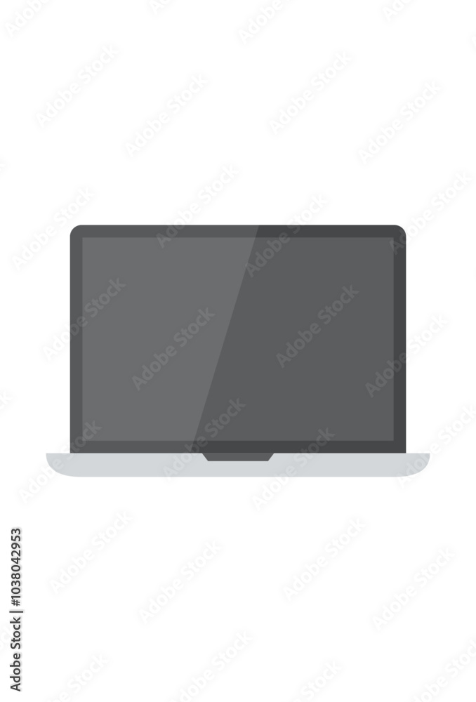 simple laptop vector for design simple laptop vector for design