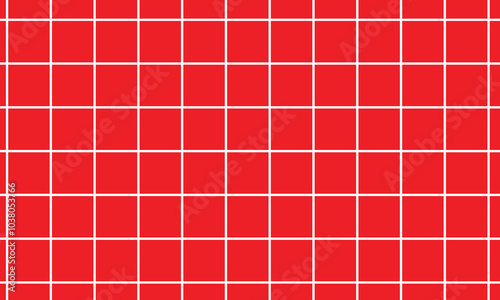 abstract white fence line pattern on red can be used cover, texture, chair, table.
