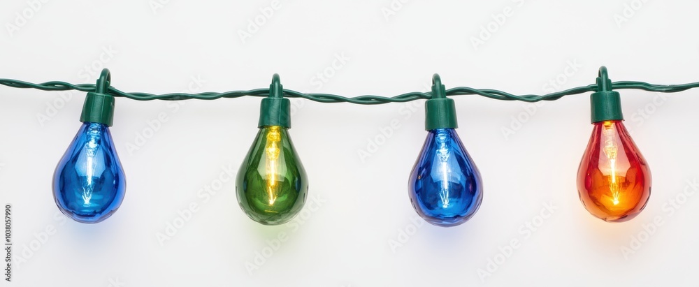 The Colorful String of Lights The Colorful String of Lights