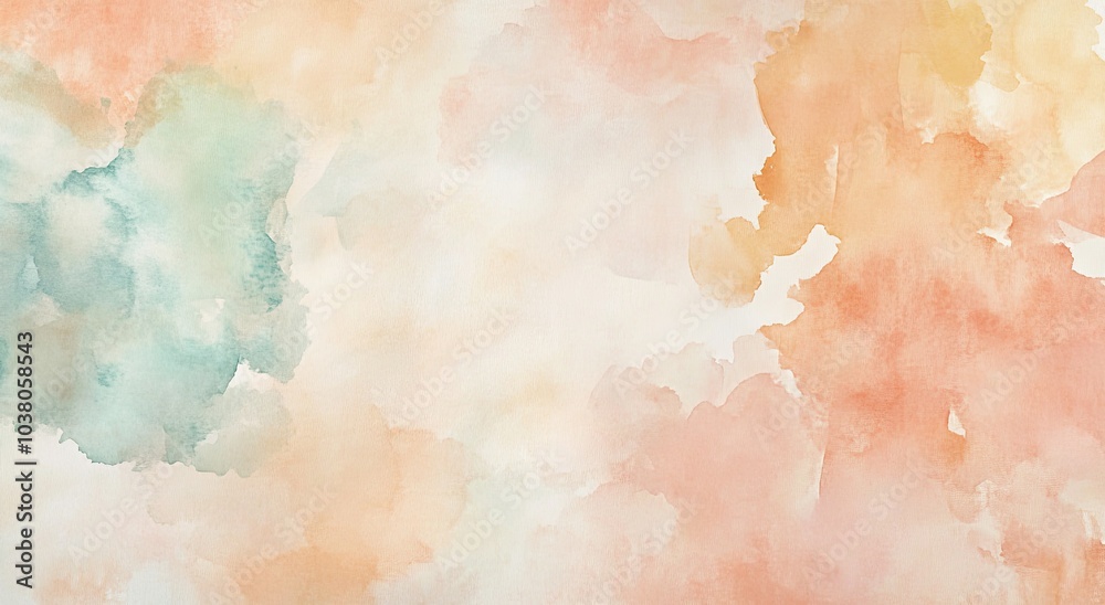 A background created with watercolor brushstrokes. A background created with watercolor brushstrokes.