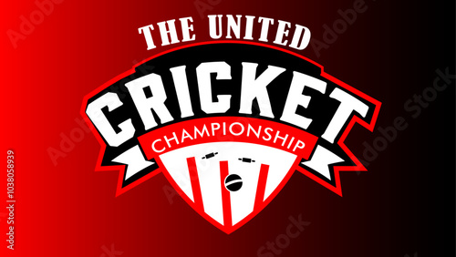 Cricket sport logo design template, cricket team emblem collection, cricket tournament badge logo design vector illustration