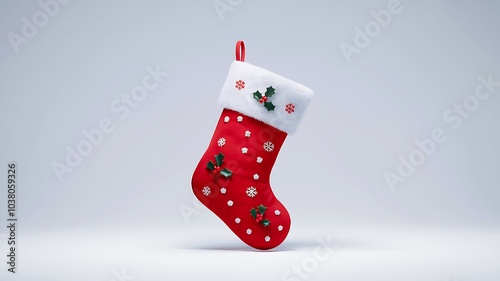 christmas stocking with gifts