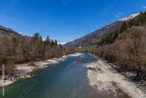 river in the mountains