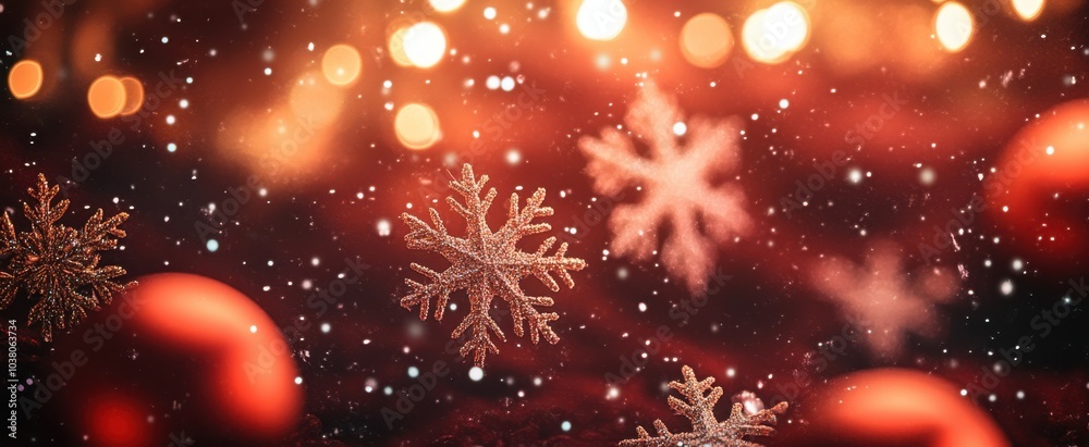 The Snowflakes and Ornaments The Snowflakes and Ornaments