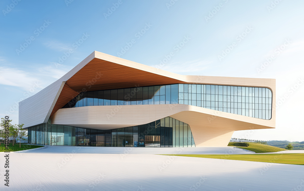 Minimalist modern art building space structure
Minimalist modern art building space structure
