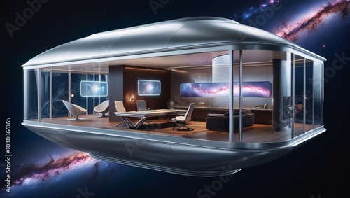 interior of a modern office