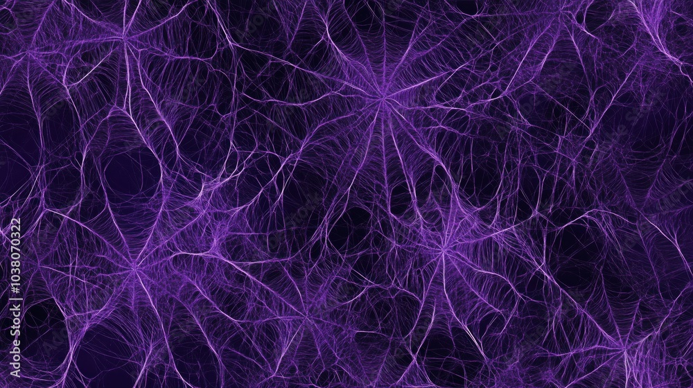 Abstract purple web-like structure, intricate patterns, digital art Abstract purple web-like structure, intricate patterns, digital art