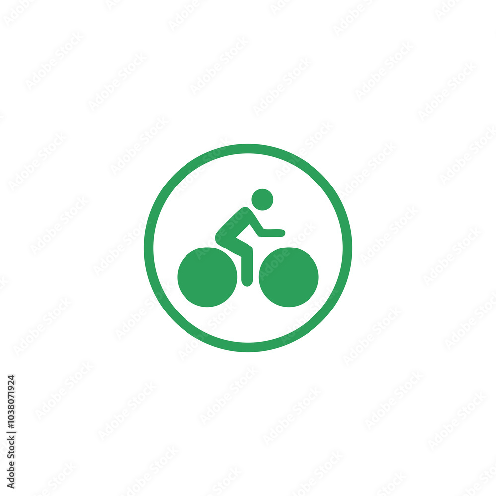 Bicycle icon isolated on transparent background Bicycle icon isolated on transparent background