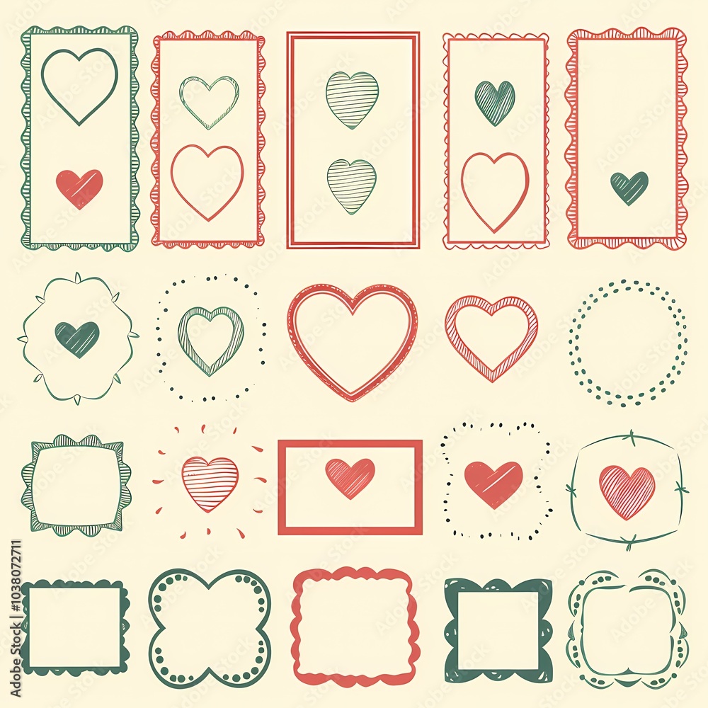 Collection of intricate frame illustrations for decorative purposes. Collection of intricate frame illustrations for decorative purposes.