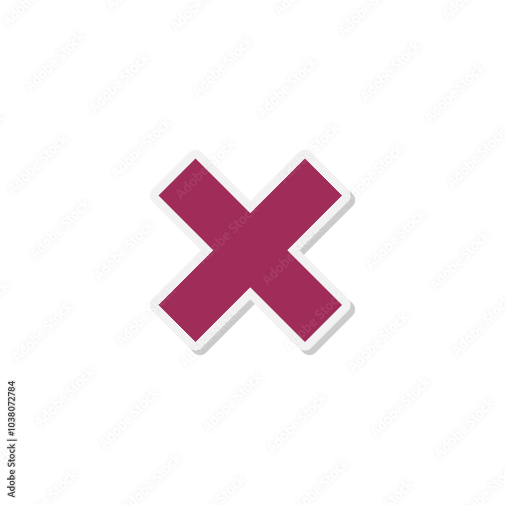Delete sign, X Sign icon isolated on transparent background Delete sign, X Sign icon isolated on transparent background