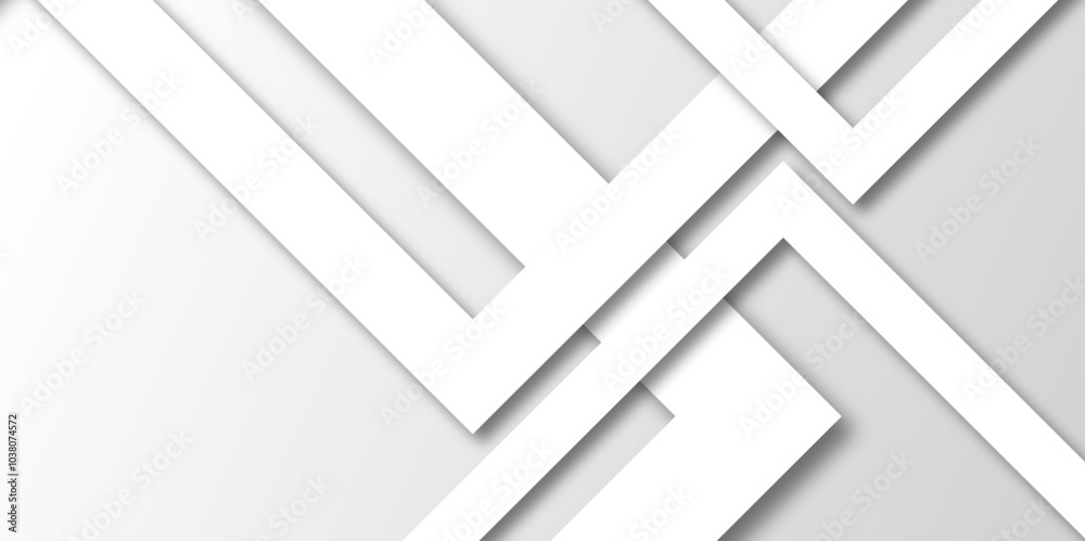 Abstract background with lines White background with diamond and triangle shapes layered in modern abstract pattern design Space design concept Suit for business, corporate, institution presentation. Abstract background with lines White background with diamond and triangle shapes layered in modern abstract pattern design Space design concept Suit for business, corporate, institution presentation.