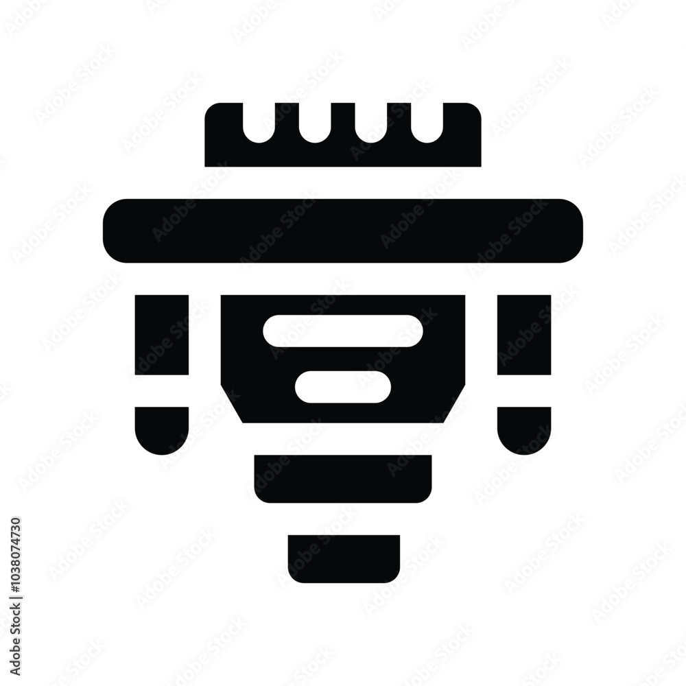 vga cable icon. vector glyph icon for your website, mobile, presentation, and logo design. vga cable icon. vector glyph icon for your website, mobile, presentation, and logo design.