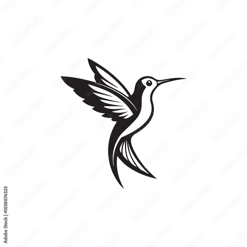 Obraz premium Natural Bird Silhouette Design 