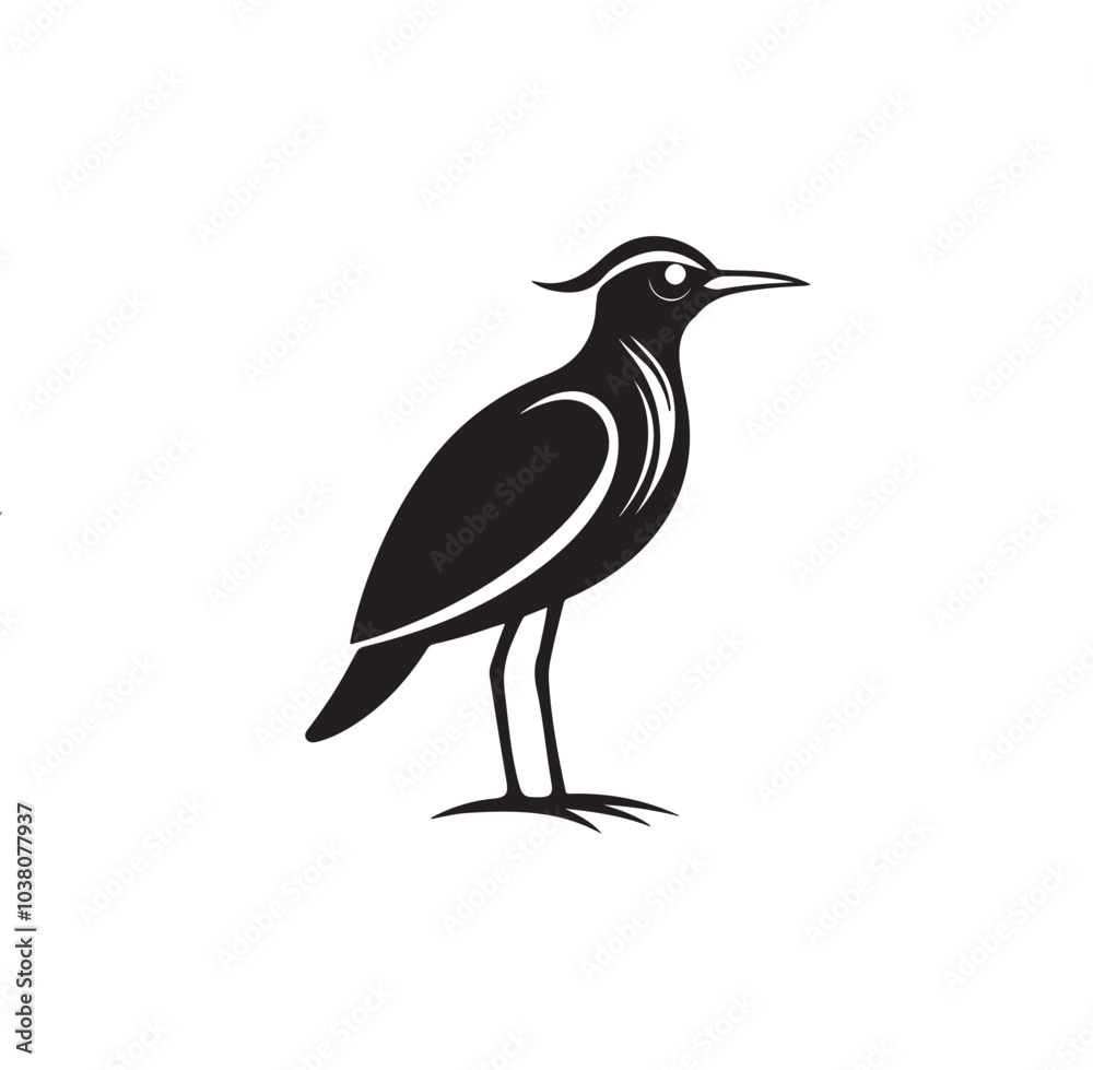 Natural Bird Silhouette Design Natural Bird Silhouette Design