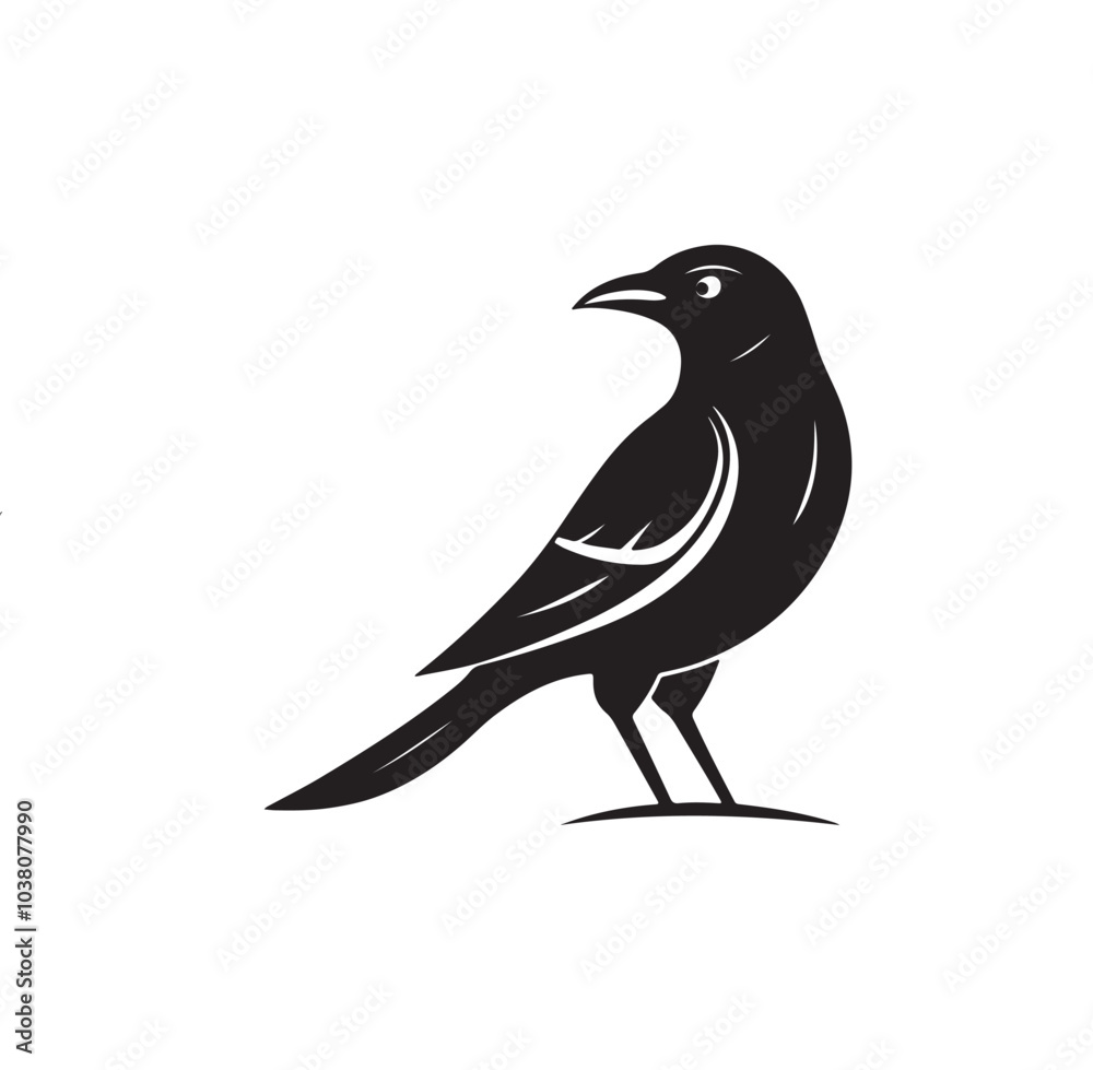 Obraz premium Natural Bird Silhouette Design 