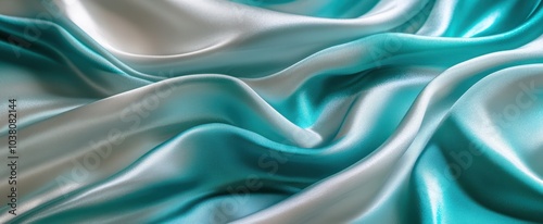 The Elegant Satin Fabric Waves