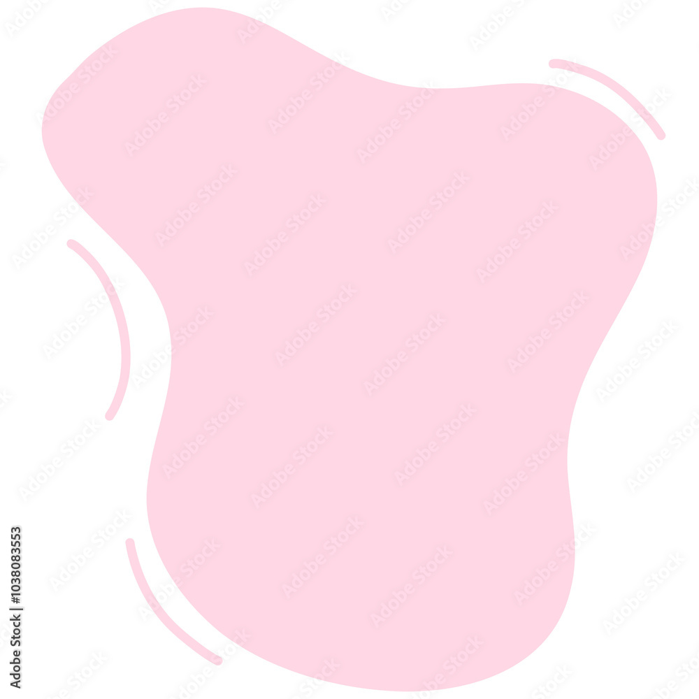 illustration of a pink background, pink abstract shape illustration of a pink background, pink abstract shape