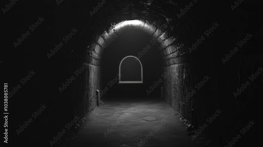 Enigmatic Passage to Eerie Crypt: Mysterious Tunnel with Whispers and Footsteps in Ancient Burial Site Enigmatic Passage to Eerie Crypt: Mysterious Tunnel with Whispers and Footsteps in Ancient Burial Site
